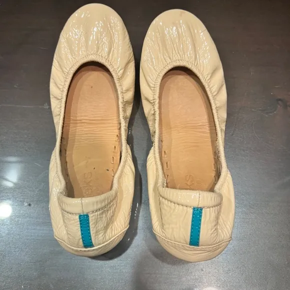 Tieks by Gavrieli biscotti patent ballet flats