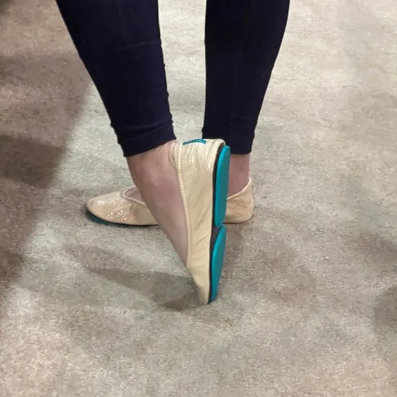 Tieks by Gavrieli biscotti patent ballet flats