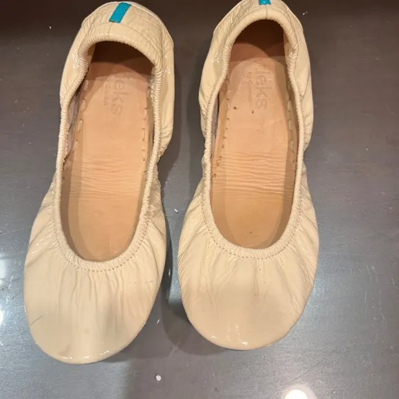 Tieks by Gavrieli biscotti patent ballet flats