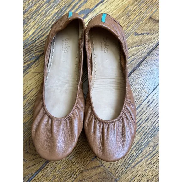 TIEKS BY GAVRIELI Brown Foldable Flats Size 11 Women’s Excellent Condition