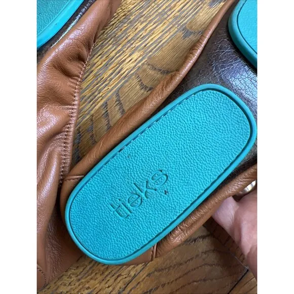 TIEKS BY GAVRIELI Brown Foldable Flats Size 11 Women’s Excellent Condition