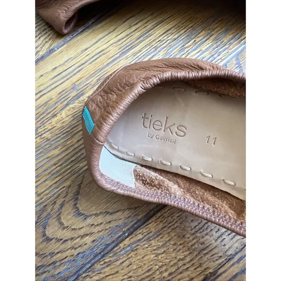 TIEKS BY GAVRIELI Brown Foldable Flats Size 11 Women’s Excellent Condition
