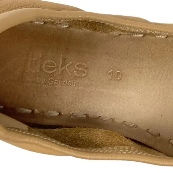 Tieks By Gavrieli Camel Leather Foldable Ballet Fats