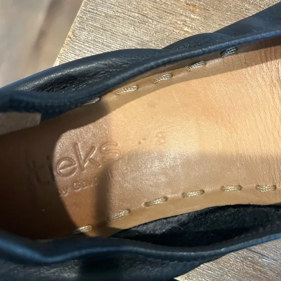 Tieks By Gavrieli Matte Black Size 8 Foldable Slip On Ballet Flats