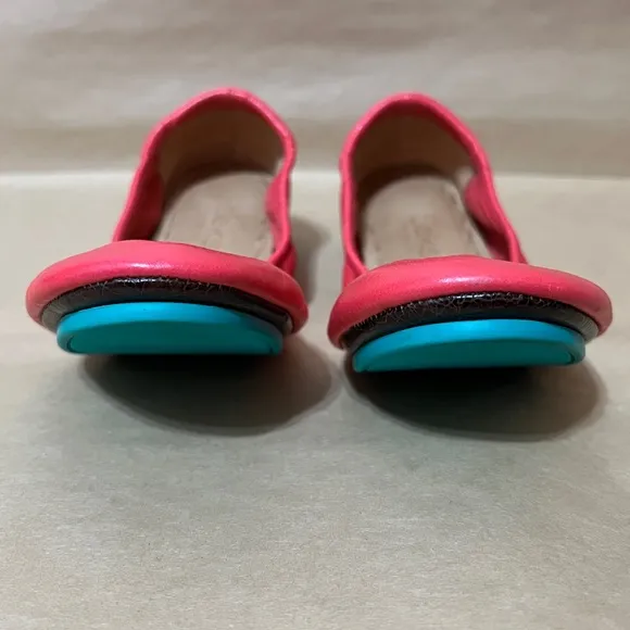 Tieks by Gavrieli | Poppy Red Leather Ballet Flats Foldable Shoes Size 6