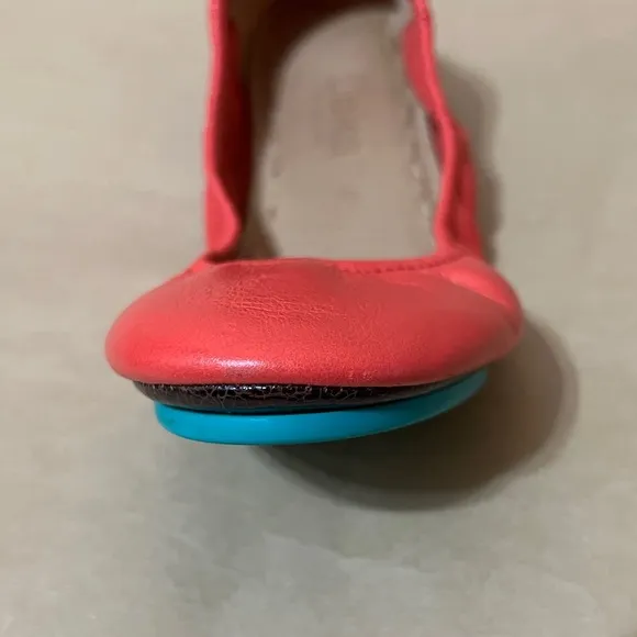 Tieks by Gavrieli | Poppy Red Leather Ballet Flats Foldable Shoes Size 6
