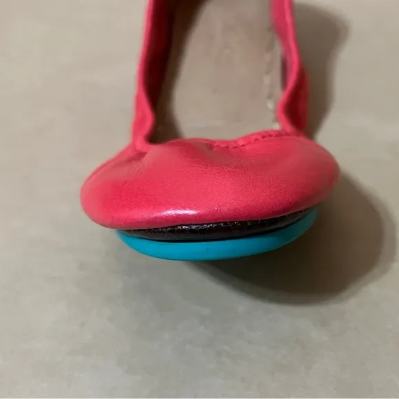 Tieks by Gavrieli | Poppy Red Leather Ballet Flats Foldable Shoes Size 6