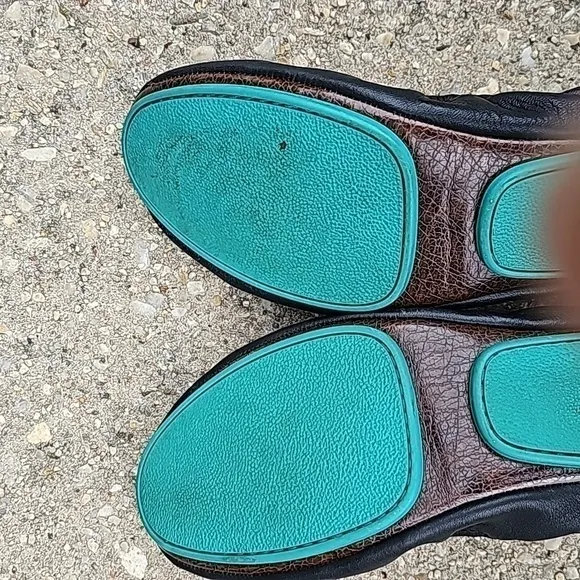 TIEKS by Gavrieli Slip-On Ballet Flats Shoes Black Leather Flat black leather 7