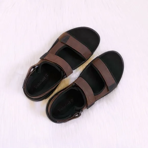 Timberland Men’s Anchor Watch Back Strap Brown Sandals