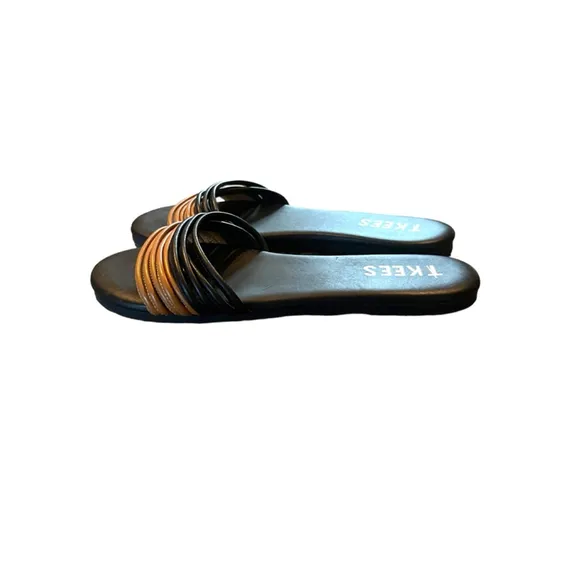 Tkees Lucas Cinnamon Sugar Slip On Sandals Women’s Size 11