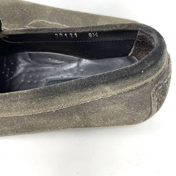 To Boot New York Adam Derrick Suede Driving Loafers Shoes Gray Men's Size 8.5
