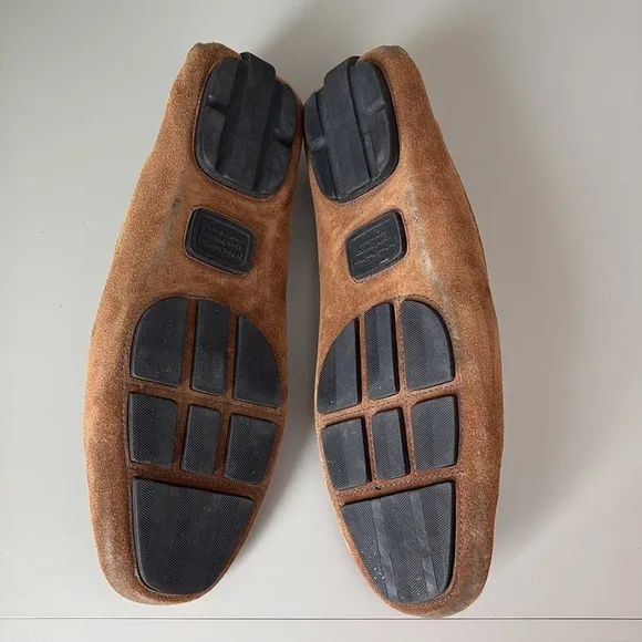 To Boot New York Adam Derrick  Suede Penny Loafers Size 9.5