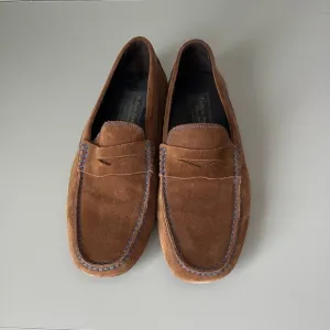 To Boot New York Adam Derrick  Suede Penny Loafers Size 9.5