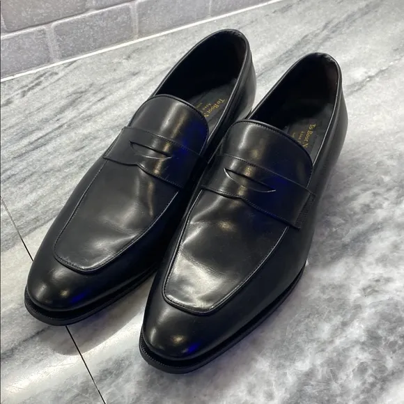 To Boot New York by Adam Derrick Black Penny Loafers Size 12. Worn once