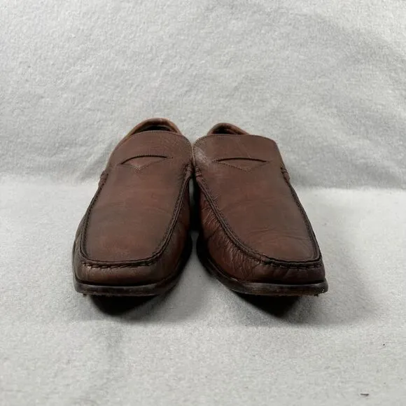 To Boot New York Leather Penny Loafers Mens Size 10 Driving Shoes Adam Derrick