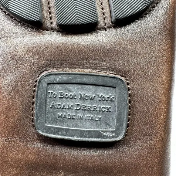 To Boot New York Palo Alto Mens Size 12 Penny Driver Dark Brown Calfskin Loafers
