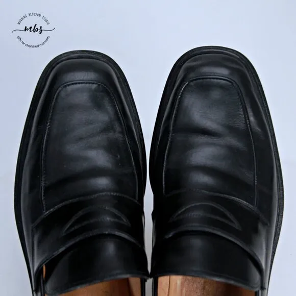 To Boot New York Penny Loafers Black Men 9