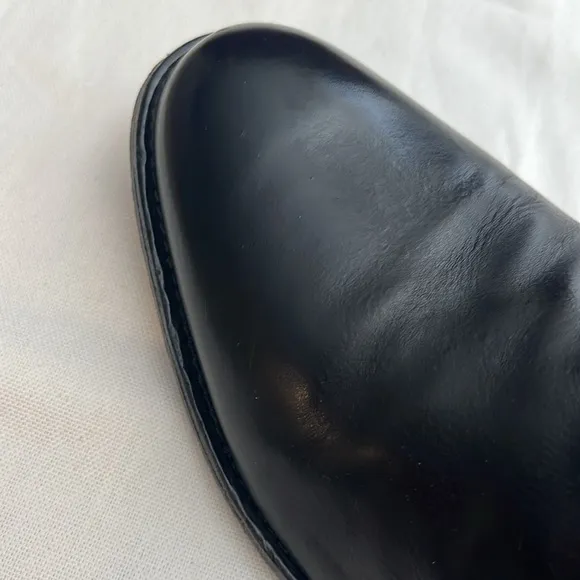 To Boot New York Rodrigo Black Calf Leather Boots Men’s 11.5