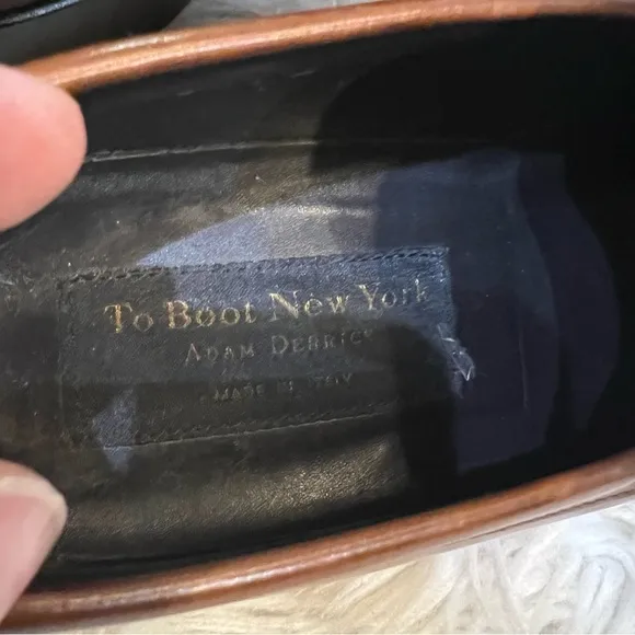 To Boot NY Brown Leather Slip On Penny Loafers Men’s Size 7