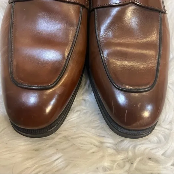 To Boot NY Brown Leather Slip On Penny Loafers Men’s Size 7