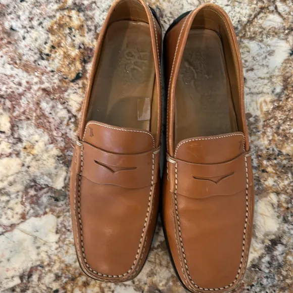 Todd’s penny loafers British Tan 10.5 purchased from Beverly Hills store