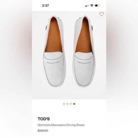 Tod's Authentic Gommino driving Loafers Made in Italy