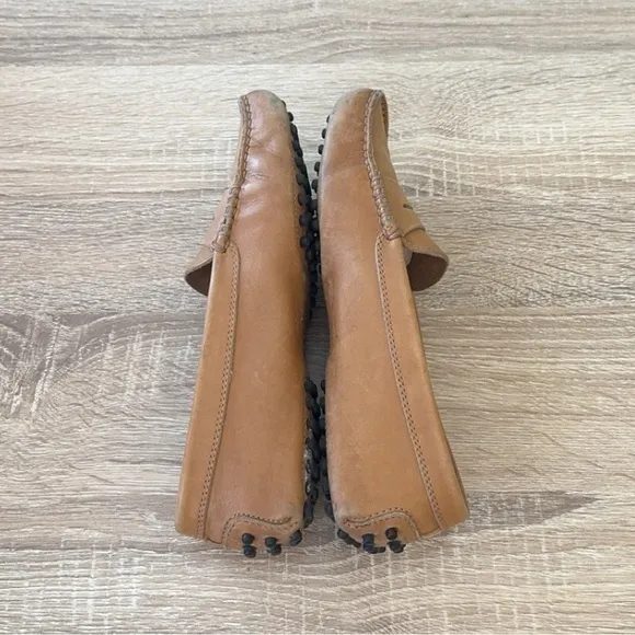 Tod's Gommino Brown Cognac Leather‎ Classic Iconic Driving Shoes Loafers Size 6