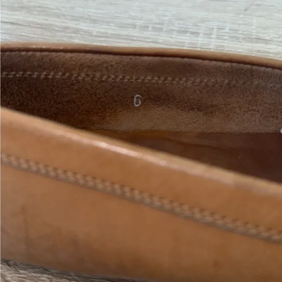 Tod's Gommino Brown Cognac Leather‎ Classic Iconic Driving Shoes Loafers Size 6