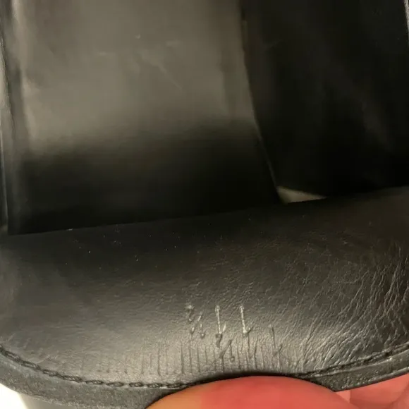 Tod's Made in Italy Glossy Leather Penny Loafer in Black Size 11.5 : 12 1/2 $695