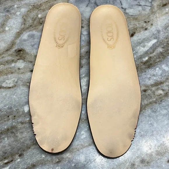 Tod’s Made In Italy Women’s Size 9.5 Patent Leather Penny Driving Loafers Flats