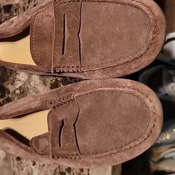 Tod's men's suede driving loafers