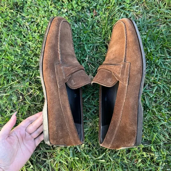 Tod’s suede loafers