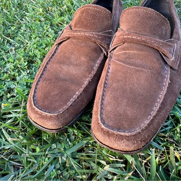 Tod’s suede loafers