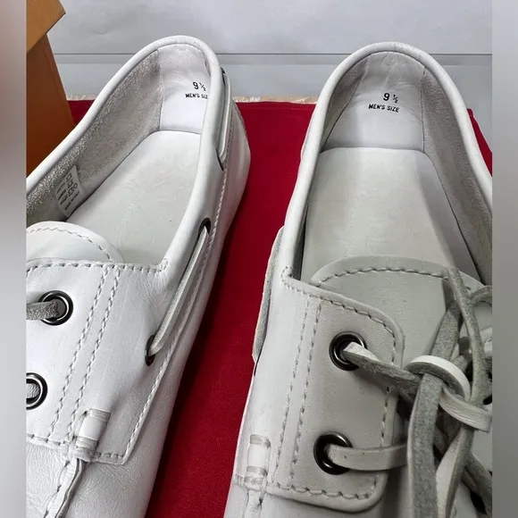 Tod’s white Leather Slip On Driver Loafers Tods Driving Shoe