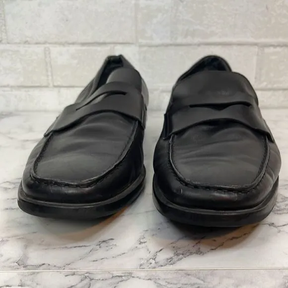 Tod’s Black Mocassino Driving Loafers 10.5