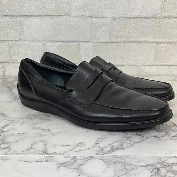 Tod’s Black Mocassino Driving Loafers 10.5