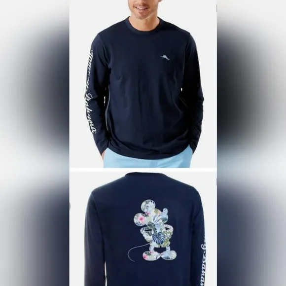 Tommy Bahama Men's Disney Jungle Jubilee Lux Long-Sleeve T-Shirt