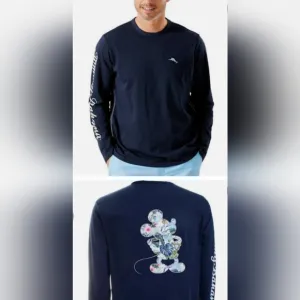 Tommy Bahama Men's Disney Jungle Jubilee Lux Long-Sleeve T-Shirt
