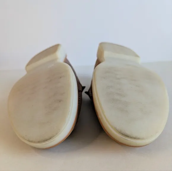 Tommy Hilfiger Cushioned Sector Round Toe Platform Penny Loafer Camel 10½