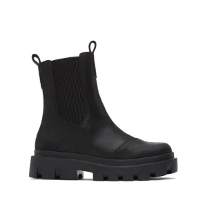 Toms Women's Rowan Black Pull On Chelsea Boots (8 NWOB)
