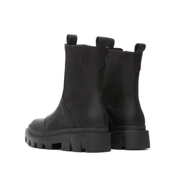 Toms Women's Rowan Black Pull On Chelsea Boots (8 NWOB)