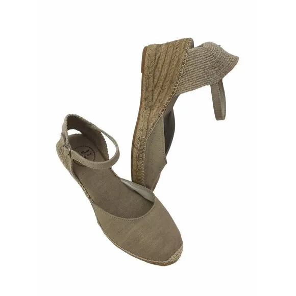 Toni Pons Origens Caldes Espadrilles Wedge Heels Size EU 39 US-8.5