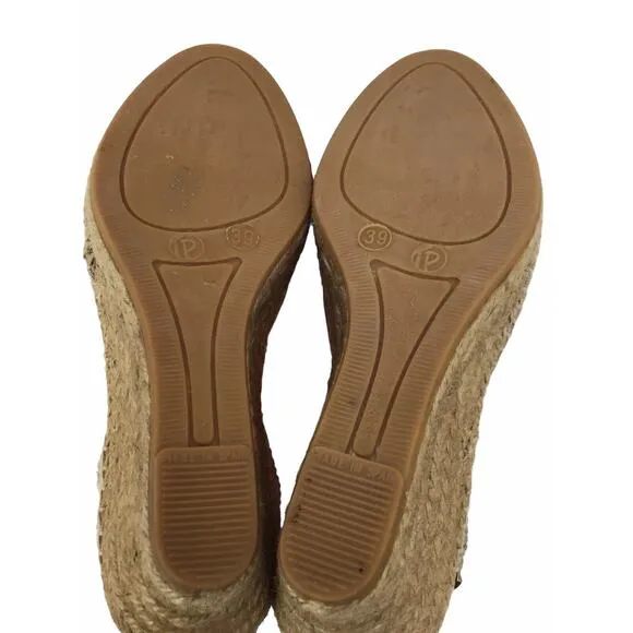 Toni Pons Origens Caldes Espadrilles Wedge Heels Size EU 39 US-8.5