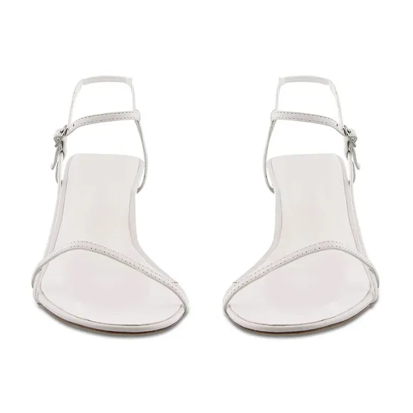 Tony Bianco Caprice White Heeled Sandals
