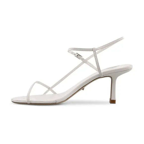 Tony Bianco Caprice White Heeled Sandals
