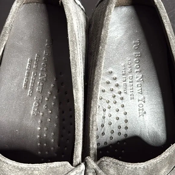 Too Boot New York Ocean Drive Gray Driving Loafers