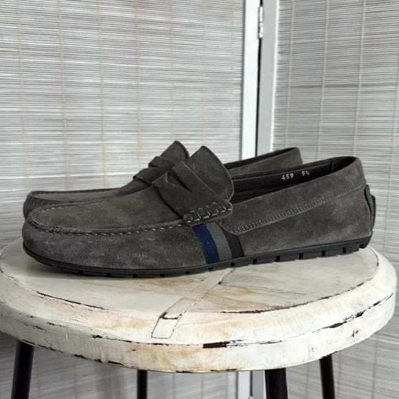 Too Boot New York Ocean Drive Gray Driving Loafers