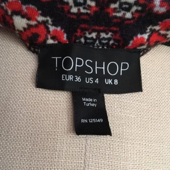 TOPSHOP Persian Rug Tube Skirt Size 4. RARE ❣️