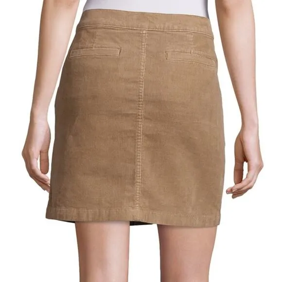 Tory Burch Corduroy Brown Skirt | Size 4