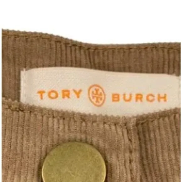 Tory Burch Corduroy Brown Skirt | Size 4